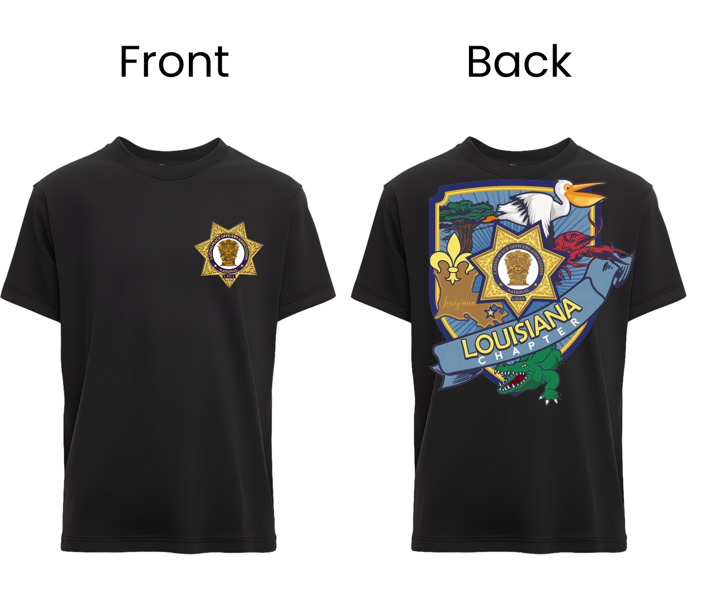 Dry FIT National Latino Peace Officers Association Louisiana Chapter T-Shirt